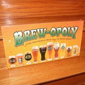 3/$118❤️sealed Monopoly Brew-Opoly Board Game Brewery Beer Made in USA Gift Fun